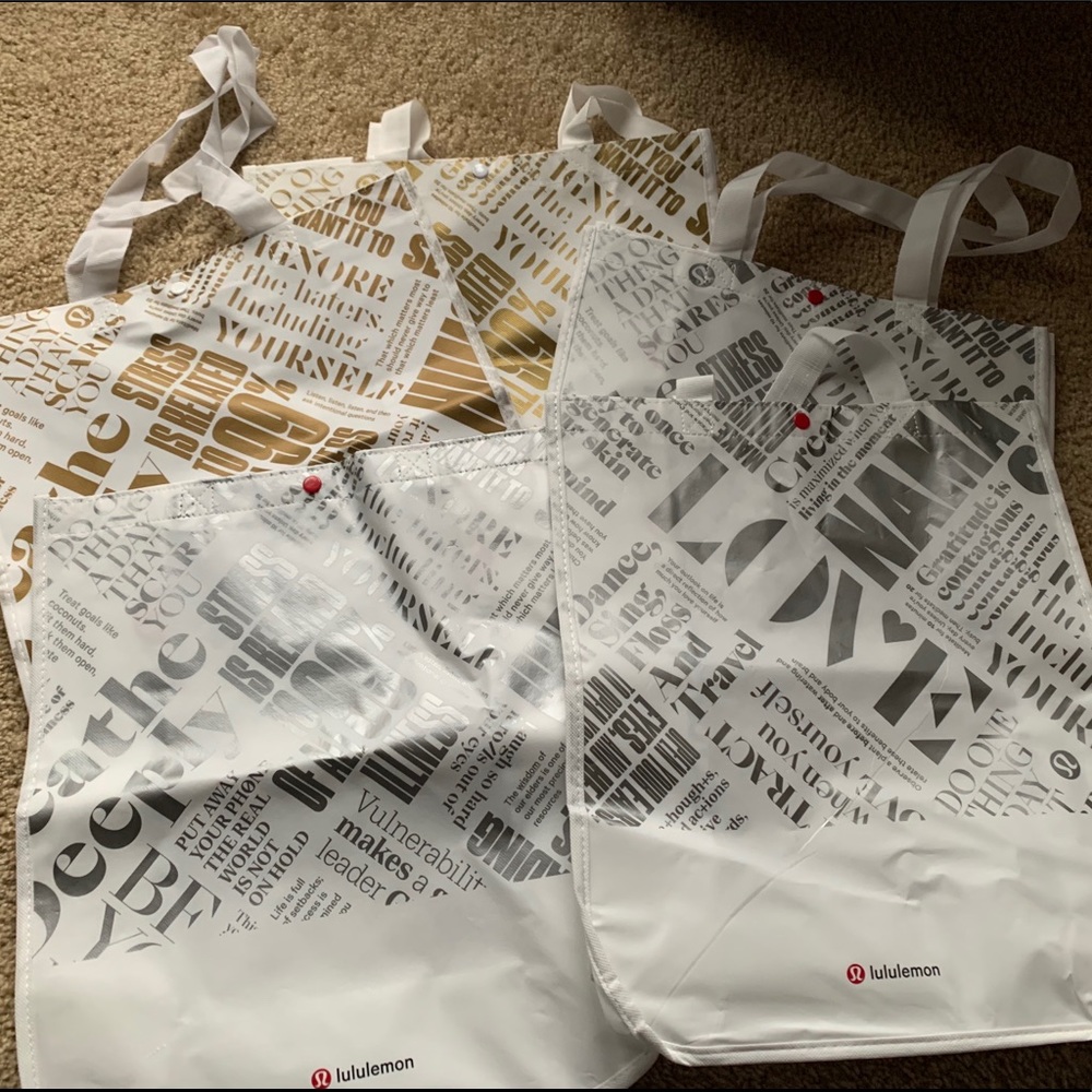 Bundle of Lululemon Large Bags